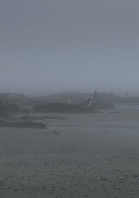 The fog has covered the moment again poster